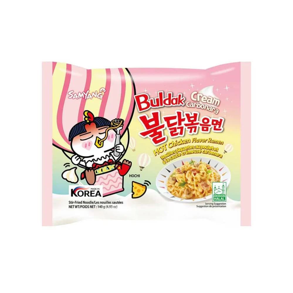 Buldak Cream Carbonara Spicy
